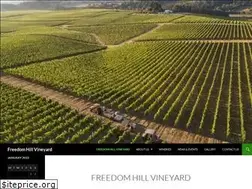 Sites similar to freedomhillvineyard.com