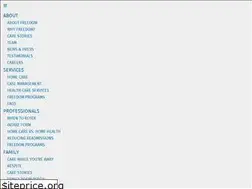 Sites similar to freedomhomecarellc.com