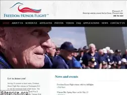Sites similar to freedomhonorflight.org