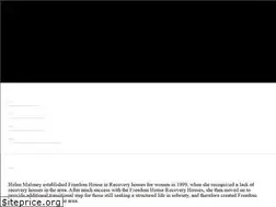 Sites similar to freedomhouserecovery.com