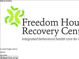 Sites similar to freedomhouserecovery.org