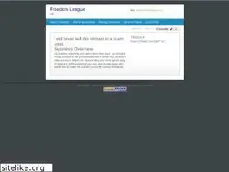 Sites similar to freedomleague.com