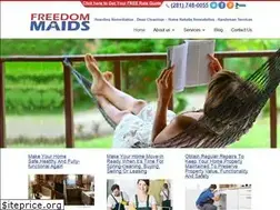 Sites similar to freedommaids.com