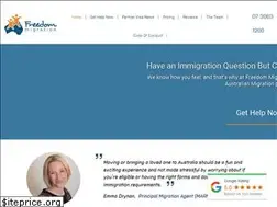 Sites similar to freedommigration.com
