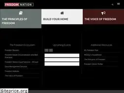 Sites similar to freedomnation.me