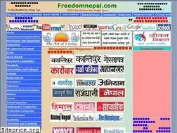 Sites similar to freedomnepal.com