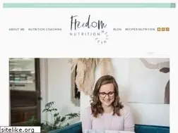 Sites similar to freedomnutritionwellness.com