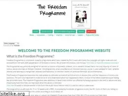 Sites similar to freedomprogramme.co.uk