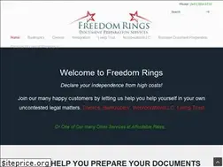 Sites similar to freedomrings.biz