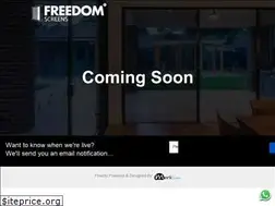 Sites similar to freedomscreens.net