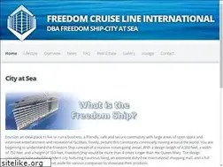 Sites similar to freedomship.com