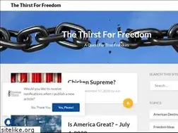 Sites similar to freedomthirst.com