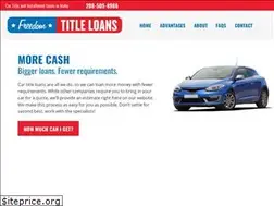 Sites similar to freedomtitleloans.com