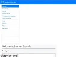 Sites similar to freedomtutorials.com