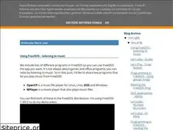 Sites similar to freedos-project.blogspot.com