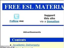 Sites similar to freeeslmaterials.com