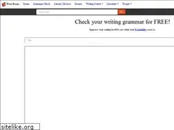 Sites similar to freeessay.com