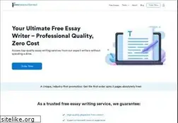 Sites similar to freeessaywriter.net