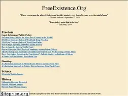 Sites similar to freeexistence.org