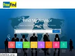 Sites similar to freefindadvisor.com