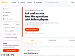 Sites similar to freefirecommunity.com