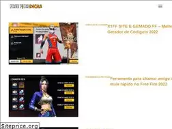 Sites similar to freefiredicas.net