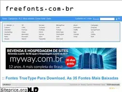 Sites similar to freefonts.com.br