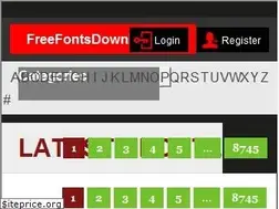 Sites similar to freefontsdownload.net