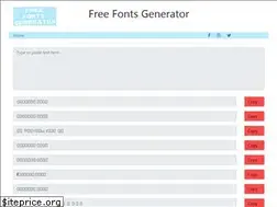Sites similar to freefontsgenerator.com