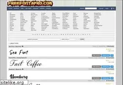 Sites similar to freefontspro.com