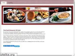 Sites similar to freefoodgiveaways.com