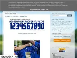 Sites similar to freefootballfont.blogspot.com