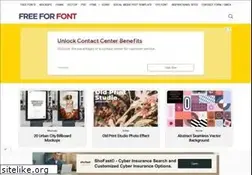 Sites similar to freeforfonts.com