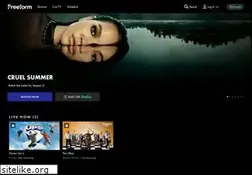 Sites similar to freeform.go.com