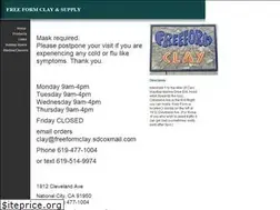 Sites similar to freeformclay.com