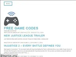 Sites similar to freegamecodes2016.wordpress.com