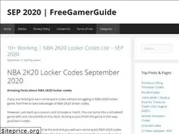 Sites similar to freegamerguide.com