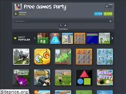 Sites similar to freegamesparty.com