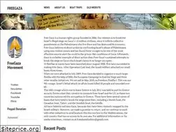 Sites similar to freegaza.org