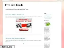 Sites similar to freegiftcardsonline.blogspot.com