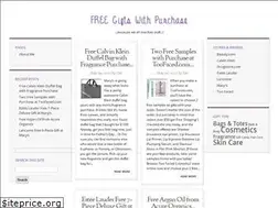 Sites similar to freegiftswithpurchase.com