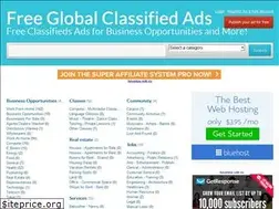 Sites similar to freeglobalclassifiedad.com