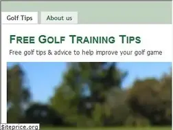 Sites similar to freegolftrainingtips.com