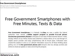 Sites similar to freegovernmentsmartphones.com