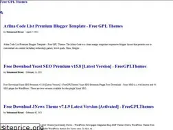 Sites similar to freegplthemes.blogspot.com