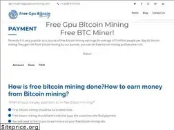 Sites similar to freegpubitcoinmining.com