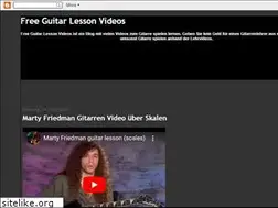 Sites similar to freeguitarlessonvideos.blogspot.com
