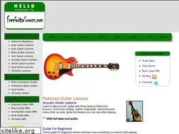 Sites similar to freeguitarsource.com