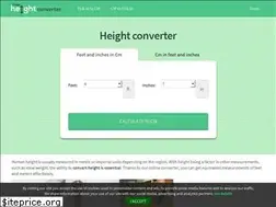 Sites similar to freeheightconverter.com