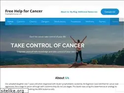 Sites similar to freehelpforcancer.com